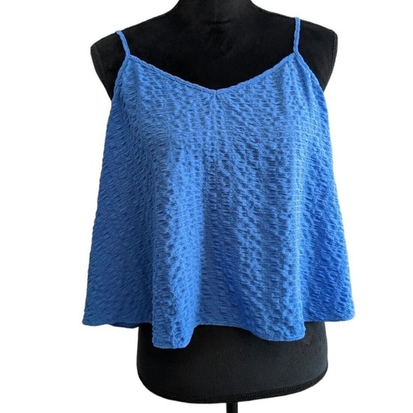 Lilly Pulitzer Silk Tank Top Aletta Lapis Blue Size Small - Picture 1 of 7